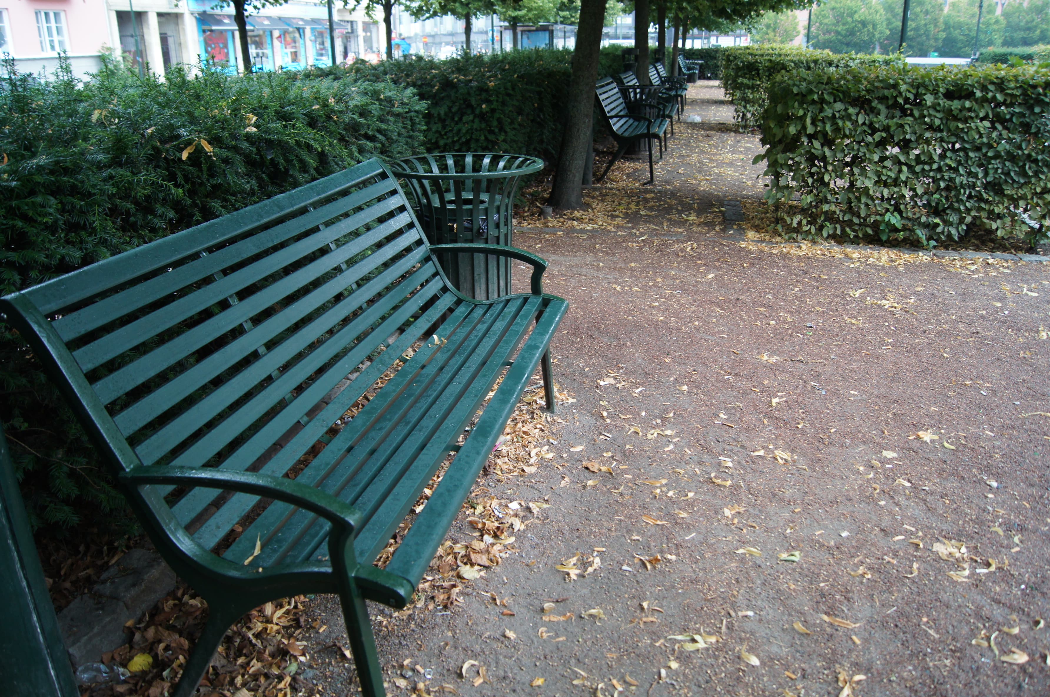 Malmö Green Benches